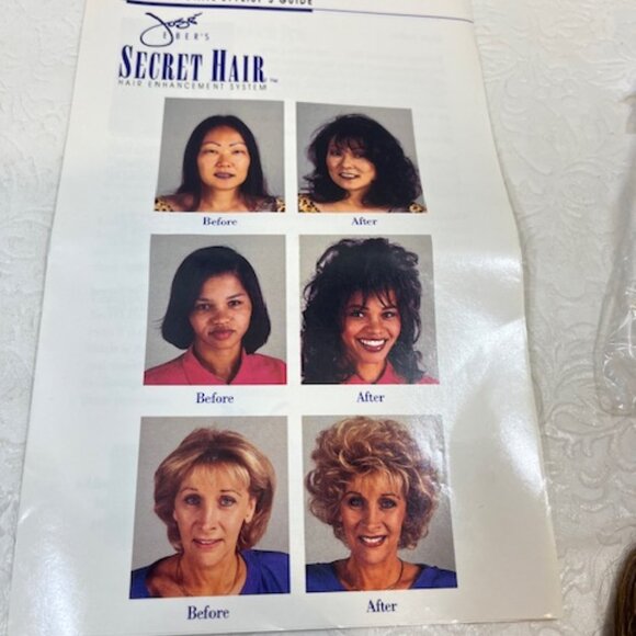 VTG Jose Eber's Secret Hair Enhancement System Honey Blonde Partial Kit - Picture 9 of 9
